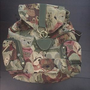Korean Designer Brand Cute teddy bear backpack
